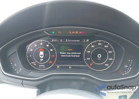 2019 Audi A5 45 Premium z USA, uszkodzony, nr VIN WAUENCF54KA076326